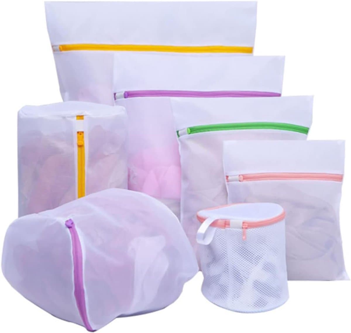 Waszakken Set 7 Stuks - Kledingbeschermzakken met Rits - Opbergzakken voor Delicate Was - Lingerie en Onderbroeken Bescherming - Huis Opbergoplossing — afbeelding 1