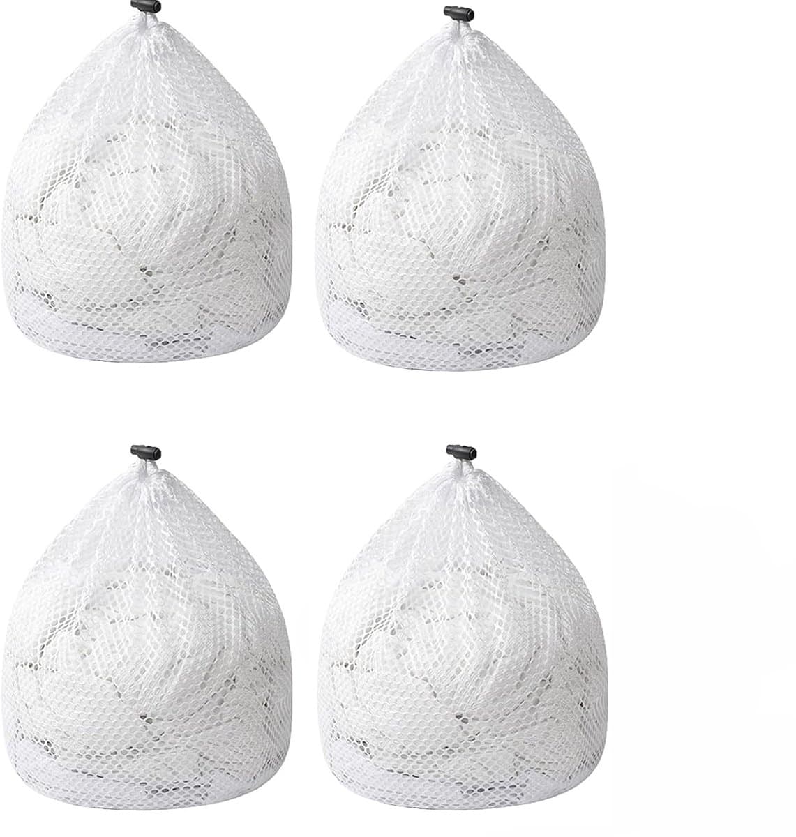 Allecto Plus - Set van 4 herbruikbare waszakken 40 x 30 cm - Voor kleding, wasgoed, beha, sokken en ondergoed — afbeelding 1