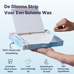Pure Laundry Club Wasstrips - Lentefris - 100 Wasbeurten - Krachtige Reiniging - Plasticvrij Wasmiddel - Wasmiddeldoekjes voor Wit, Kleur & Zwart — thumbnail 5
