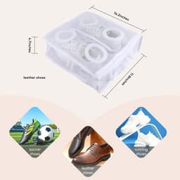 2 stuks - Wasnet Schoenen - 36*30*12cm - Wasnet voor schoenen - Waszak voor schoenen - herbruikbare - honingraat mesh schoenen waszakken - met rits waszak - waszak - opbergzak - voor sneakers, tennisschoenen, pantoffels, bh's, sokken, speelgoed - wit — thumbnail 5