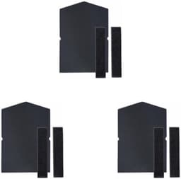 3 filtersets - filerpads - geschikt voor Miele wasdroger sponsfilterpads 6057930 9688381 - Wasmachine- & drogeronderhoud - zwart — thumbnail 1