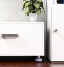 Wasmachine anti-vibratievoeten trillingsdempers voor wasmachine 4 stuks antislip voeten ter voorkoming van lawaai en wegglijden — thumbnail 5