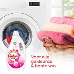 Robijn - Vloeibaar Wasmiddel Color Pink Sensation 60 Wasbeurten - 3 x 3 liter - Voordeelverpakking — thumbnail 3