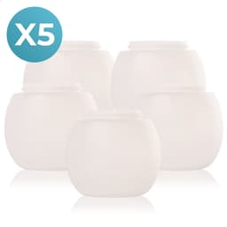 FAVE® Doseerbol - 5 Stuks - 230 ML - Wasbollen Wasmachine - Duurzame Wasballen - Wasbolletje Wasmiddel Vloeibaar — thumbnail 1