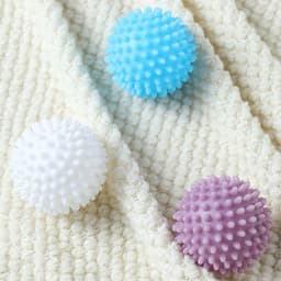 Wasdrogerballen-Droogballen-Wasdrogerballen-Non-Toxic Washing-Balls Tangle Free -Softens Fabrics-Prevents Tangles-Cleaning-Blue -Purple- White-9Stuks — thumbnail 4