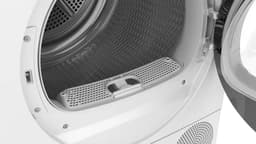 Bosch Serie 6 WQG235D1ES, Vrijstaand, Voorlader, Warmtepomp, Wit, Knoppen, Draaiknop, Rechts — thumbnail 3