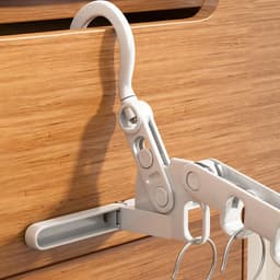 Allecto Plus - Opvouwbaar droogrek met 5 gaten en kledinglucht voor op reis - Ruimtebesparend en handig voor buiten en op vakantie — thumbnail 5