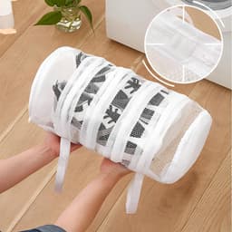 Allecto Plus - Schoenenwaszak voor wasmachine, herbruikbare schoenenwaszak met rits, beschermt schoenen, wasnet voor wasmachine. — thumbnail 4