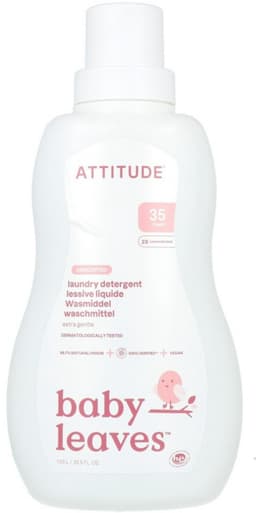 Attitude - Little Ones Baby Vloeibaar Wasmiddel Parfumvrij - 1050ml — thumbnail 5