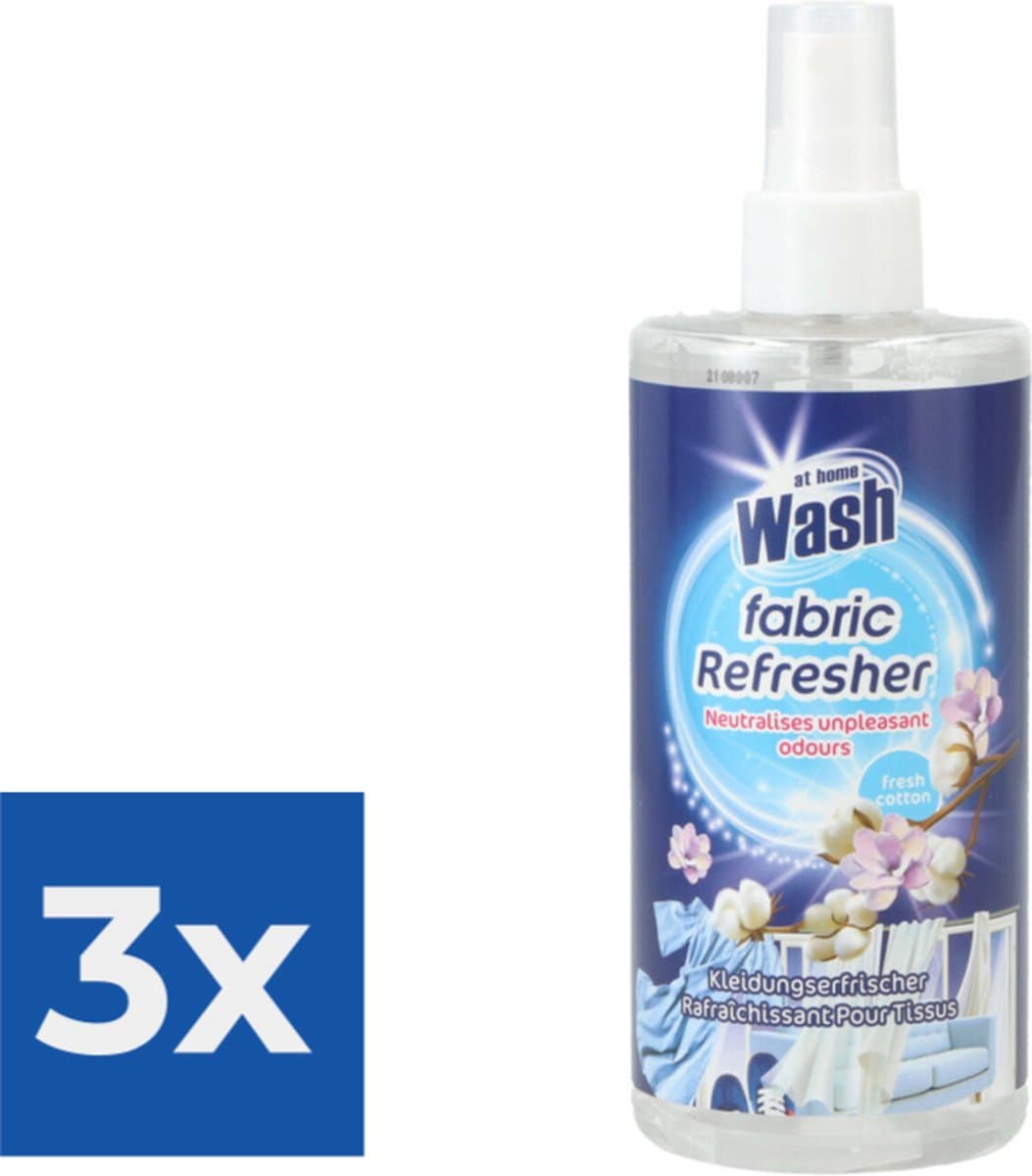 At Home Textielverfrisser Cotton 300 ml - Voordeelverpakking 3 stuks — afbeelding 1