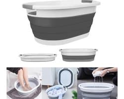 Multifunctionele Opvouwbaar Wasmand Siliconen - Emmer/Wasmand/Afwasbak - Ruimtebesparende Wasemmer - Afwasteil Opbergmand - Inklapbare Teil Voor Wasgoed/Afwas/Kleding/Speelgoed/Dekens - Wasbox Mand Met Handvat - Speelgoedmand - 25 Liter — afbeelding 1