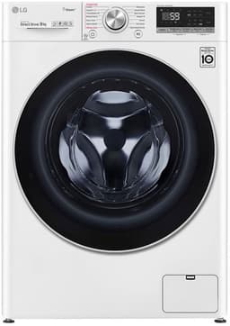 LG F4V909P2E wasmachine Voorbelading 9 kg 1400 RPM Wit — thumbnail 1
