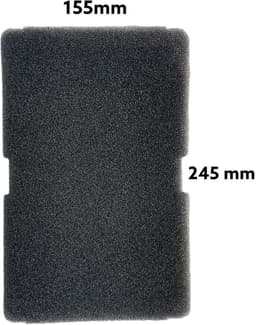 Eurofilter Filter 245x155mm DPU8340X, DPU8360X, DPU7360X 2964840100 — thumbnail 2