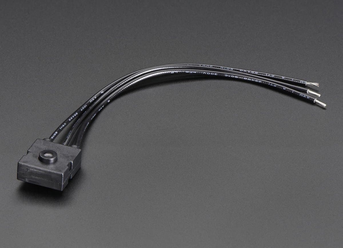 Tactile Alternating Button w/3 Wire Leads Adafruit 1685 — afbeelding 1
