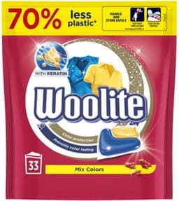 Woolite Keratin Therapy - Wasmiddel Capsules - 33 Stuks - Bescherming - Kleurvast — thumbnail 5