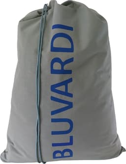 Bluvardi katoenen waszak -XXL-Heavy Duty - met trekkoord - Zeegroen — thumbnail 1
