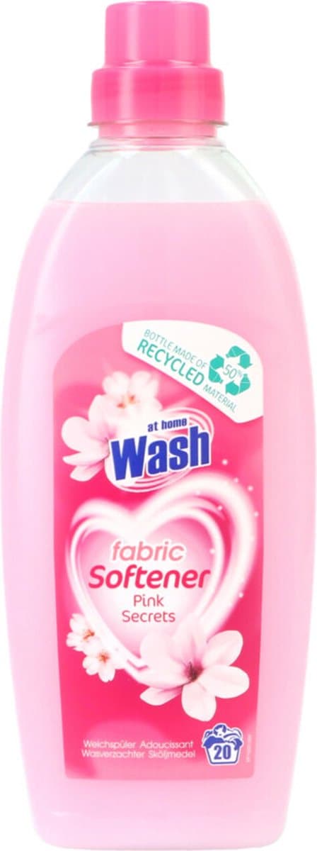 At Home - Wash - Wasverzachter - Pink Secrets - 20 Wasbeurten — afbeelding 1