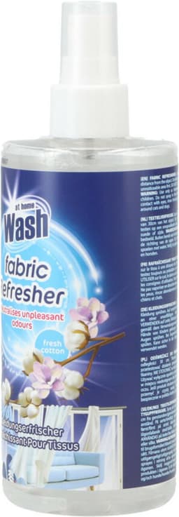At Home - Wash - Textielverfrisser - Fresh Cotton - Neutraliseert Onaangename Geuren - 300 ml — thumbnail 4