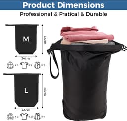 Waszak voor op reis - Ideaal voor het organiseren van kleding, ondergoed en accessoires tijdens vakanties — thumbnail 4