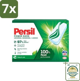7 x Persil Power Bars - Wasmiddeltabletten - Gekleurde Was - 16 Wasbeurten - Grootverpakking - Wasmiddelbar - Gekleurde Was - Wasmiddel Tablet - Duurzame Was - Reinigingsbar — thumbnail 1