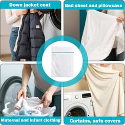 Wasmachinenet - Polyester - Extra Groot - Ultra-sterke Ritssluiting - Voor Delicate Kleding — thumbnail 4