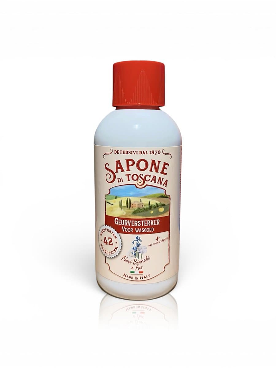 Sapone di Toscana Wasparfum Fiori Bianchi e Iris 250ml - Geurversterker voor de Was - Italiaanse Luxe Geur — afbeelding 1