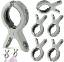 Strandhanddoekclips - Set van 6 - Grote kledingclips - Dekenclips - Kledingclips - Grote clips - Handdoekclips - Strandhanddoekclips — thumbnail 1