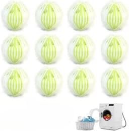 Haarvangers voor Wasmachine - 12 Pack Herbruikbare Lintballen - Effectieve Verwijdering van Dierenharen - ShopVlot — thumbnail 1