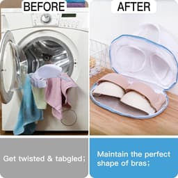 4 Stuks-waszak- bh-waszakje- Bh Wasnetje Voor Wasgoed- waszakjes met rits-waszakken voor wasgoed-waszakken -wasnet-waszakje bh-Waszakje Lingerie- wasmachine zakken-Beschermt Kleding- geschikt voor Lingerie en BH — thumbnail 2