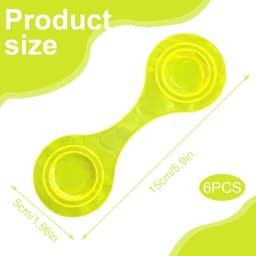 Broekklem - broekclip - broek clip - broek klem - Kleding Clip - 6 stuks - broekspijp clip - broekspijp verkorter - Bevestigingsclip voor broekspijp - Magnetisch - wasknijpers - Antislip Vaste Gesp — thumbnail 4