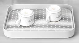 Omgoods - Compact Droogrek met Druipbak en Beveiligingsrail voor Borden en Bekers — thumbnail 1