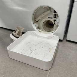 2-stuks Afvoerbak voor wasmachine - Wateropvangbak voor wasmachine - Afvoergoot voor wasmachine - Wateropvangbak voor wasmachine - 17,5*16,5*4,5 cm - Geschikt voor wasmachines, vaatwassers, campers, enz. - Wit — thumbnail 3