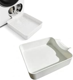 Afvoerbak voor Wasmachines - Lekbak voor Wasmachines - Wasmachine Opvangbak - Eenvoudige Installatie - Voor Wasmachine en Vaatwasser - Voor Kelders, Appartementen, Stacaravans, Garages en Huurwoningen - Wit — thumbnail 1