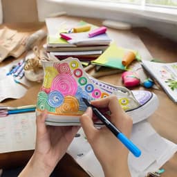 24 textielstiften, wasmachinebestendig, textielmarkers om te beschilderen, textielverf voor textiel en schoenen, stofmarkers, geschikt voor kinderen, verpakking van 24 stuks — thumbnail 2