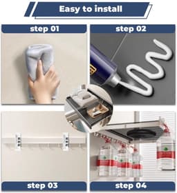 Omgoods - Retractable Hanging Drying Rack voor Badkamer — thumbnail 2