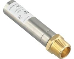 Waterslagdemper RVS - Waterhamerstop Leiding - Leiding Geluid Dempen - Corrosievrij Materiaal - 1/2 inch NPT - Zilver