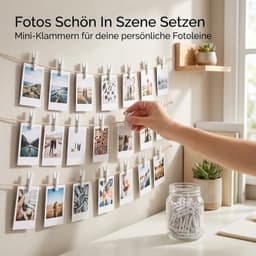 Wasknijpers Hout 72 Stuks - Mini Wasknijpers - Decoratieve Klemmen - Knutselen - DIY Projecten - Creatieve Tafeldecoratie - Knijpers — thumbnail 5