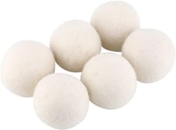 6 stuks drogerballen diameter 5 cm, natuurlijke wasverzachter, herbruikbaar — thumbnail 1