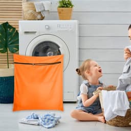 Huisdier waszak Groot - Blauw - YKK ritssluiting - Beschermt wasmachine tegen dierenharen - ShopVlot — thumbnail 3