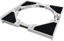Wasmachine Stapelset - Droger Rek - Ruimte Besparen - Universeel Geschikt - 1.5 kg - Wit — thumbnail 1