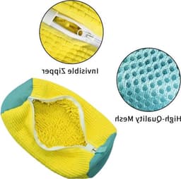 Herbruikbare Waszak voor Schoenen - 4 Stuks, Geschikt voor Wasmachine en Droger, 360° Bescherming voor Sneakers en Sportschoenen, Ideaal voor Canvas en Sportieve Schoenen — thumbnail 4