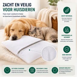 Waszakken Voor Huisdieren– Grote Waszak 90×90 cm – Beschermt Wasmachine -Honden & Katten — thumbnail 2
