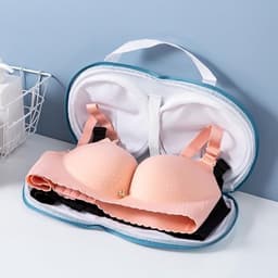 3x Bh Waszakken - Bh Wasnetje Voor Wasgoed - Anti-Vervorming - Waszakje Lingerie - Premium Lingerie Waszakje - 19x35cm - Met Rits - Waszak Bh - Delicaat Wasgoed - Waszak - Wasgoed - Waszakje Waszak - Wasnet - Wasmachine - Geschikt Voor A-C-cup — thumbnail 3