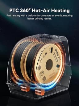 Filament Droger voor 2 Rollen met 48-Uur Timer en 360° Warmtecirculatie — thumbnail 2