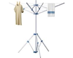 VLSelect® Droogmolen Met Voet - Wasrek - Droogrek