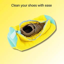 Herbruikbare Waszak voor Schoenen, 39 X 19 cm, Katoenen Waszak met Rits voor Sneakers, Sportschoenen en Slippers, Ideaal voor de Wasmachine — thumbnail 2