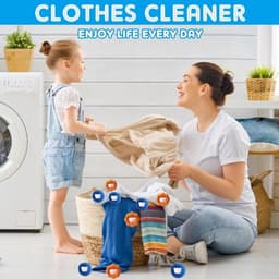 8 stuks dierenhaarverwijderaar wasmachine - pluisballen voor wasmachine - pluisverwijderaar - haarvanger - wasballen tegen dierenharen - pluisvanger voor kleding en beddengoed (meerkleurig) — thumbnail 2