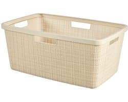 Curver Jute Wasmand - 46 liter - Gebroken wit — afbeelding 1