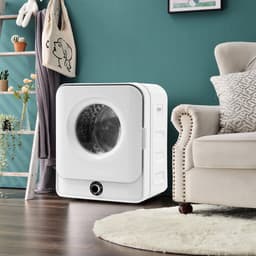 Sweiko Luchtafvoerdroger, roestvrijstalen droogmachine, 3 kilogram, werkelijke capaciteit tot 4.5 kilogram, 830W, meervoudige filtratie, 5 programma's. Bescherming tegen oververhitting, aan de muur gemonteerd [energieniveau C] — thumbnail 4