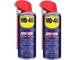 2x busjes WD-40 Kruipolie/multispray 400 ml